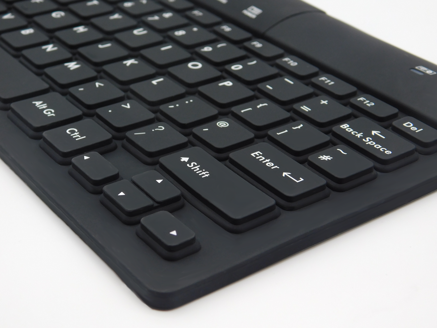 Wipeable keyboards for multi-user environments