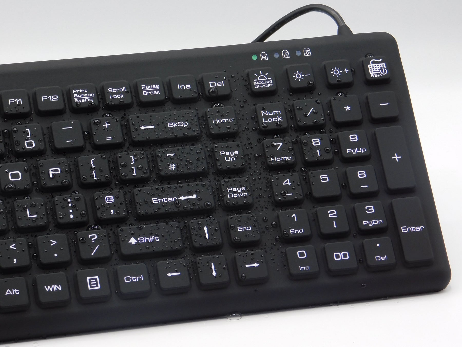 Waterproof Keyboard with backlight