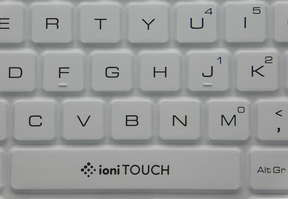 UK Compact QWERTY wipeable keyboard 
